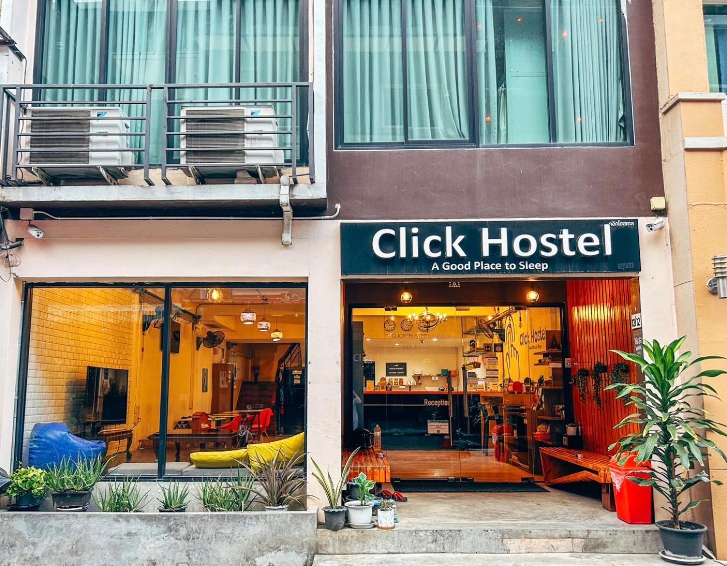 Click Hostel Bangkok Extérieur photo